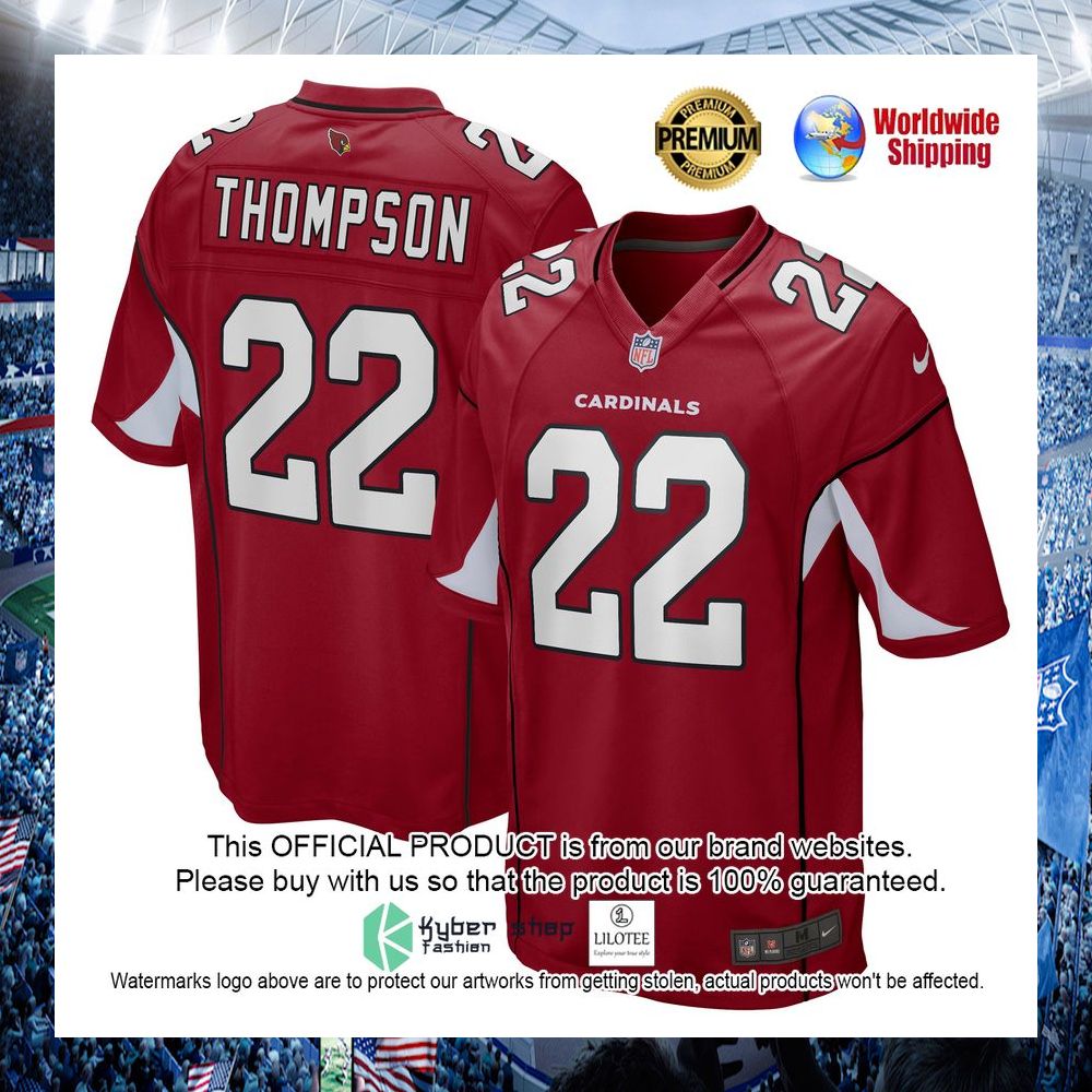 deionte thompson arizona cardinals nike cardinal football jersey 1 550