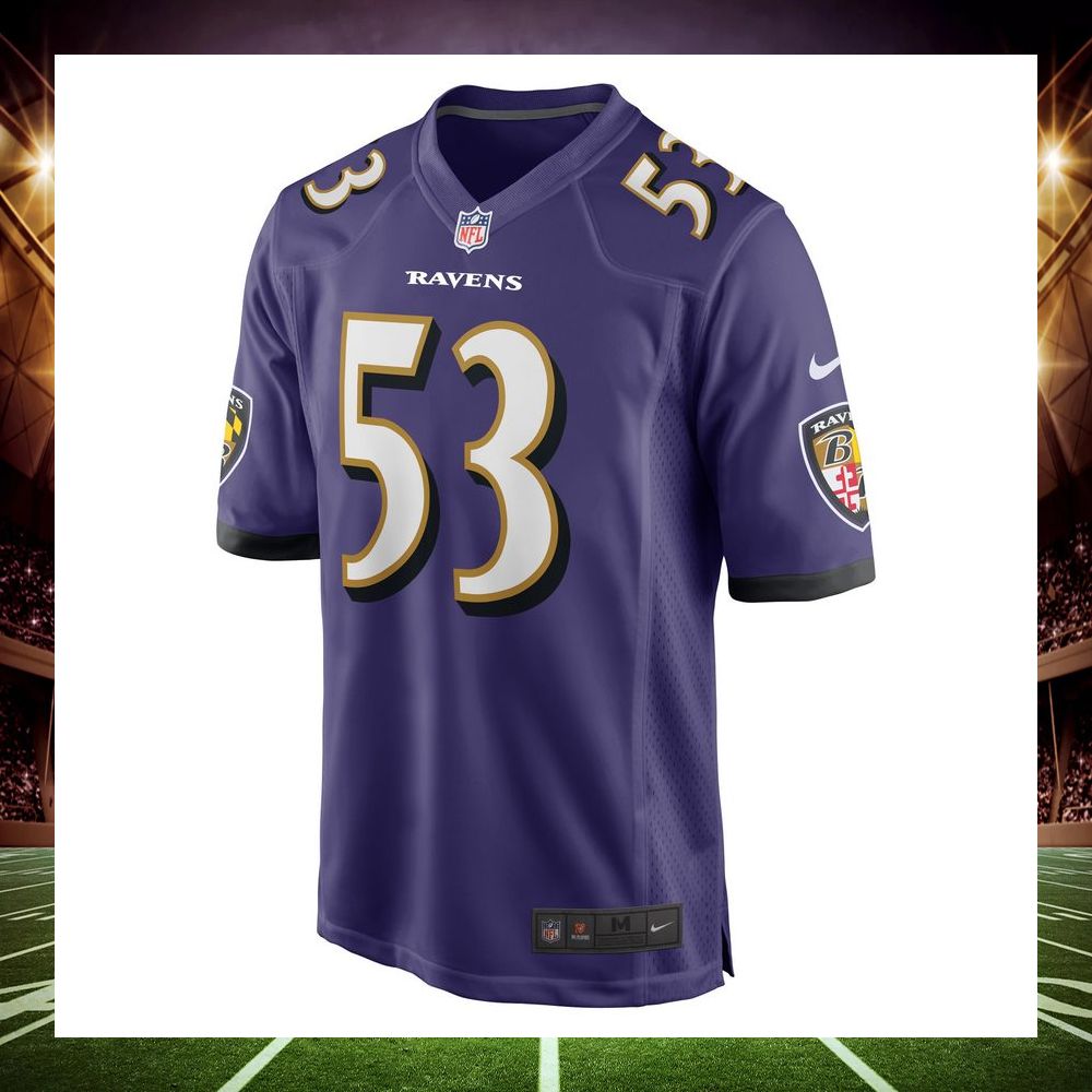 delshawn phillips baltimore ravens purple football jersey 2 999