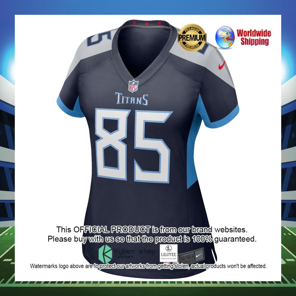 derrick mason tennessee titans nike womens game retired player navy football jersey 2 531