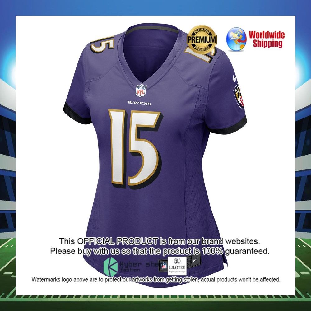 desean jackson baltimore ravens nike womens game player purple football jersey 2 183