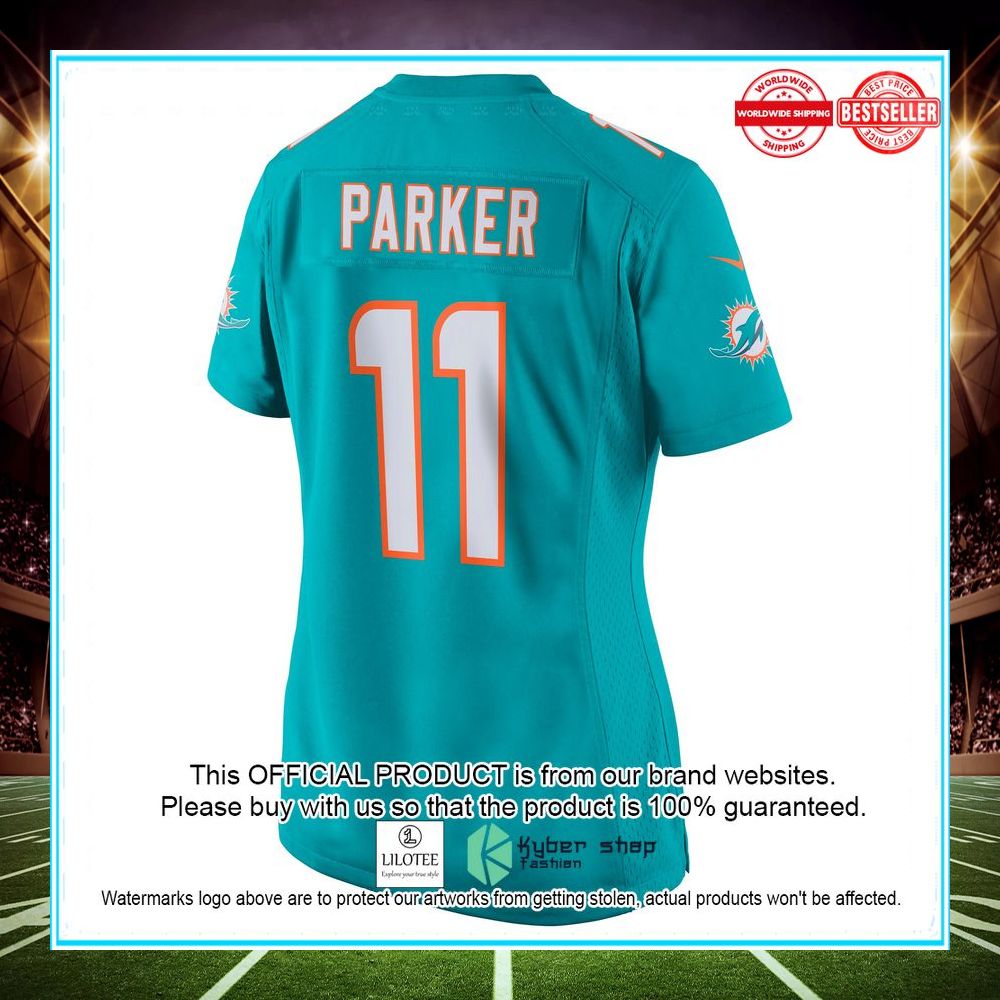 DeVante Parker Miami Dolphins Nike Women's New 2018 Game Aqua Football Jersey - LIMITED EDITION 3 devante parker miami dolphins nike womens new 2018 game aqua football jersey 3 716