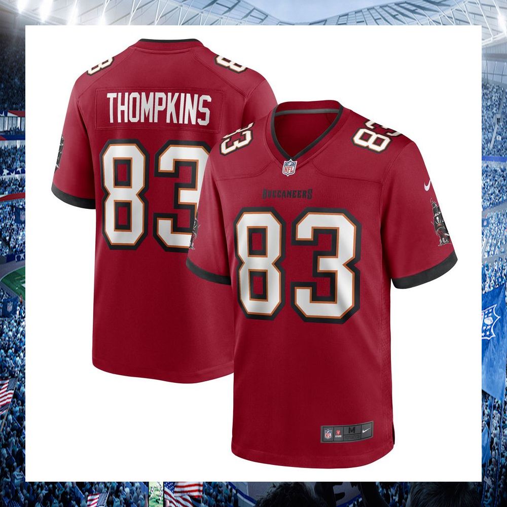 deven thompkins tampa bay buccaneers nike red football jersey 1 601