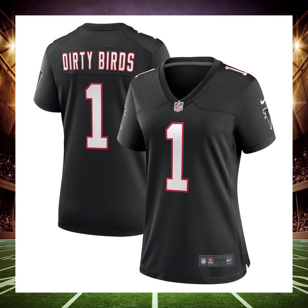 dirty birds atlanta falcons throwback black football jersey 1 197