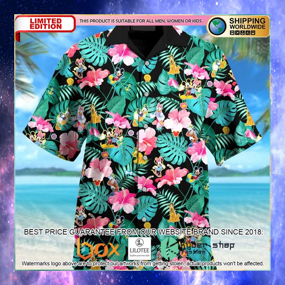 disney friends hawaiian shirt 1 920