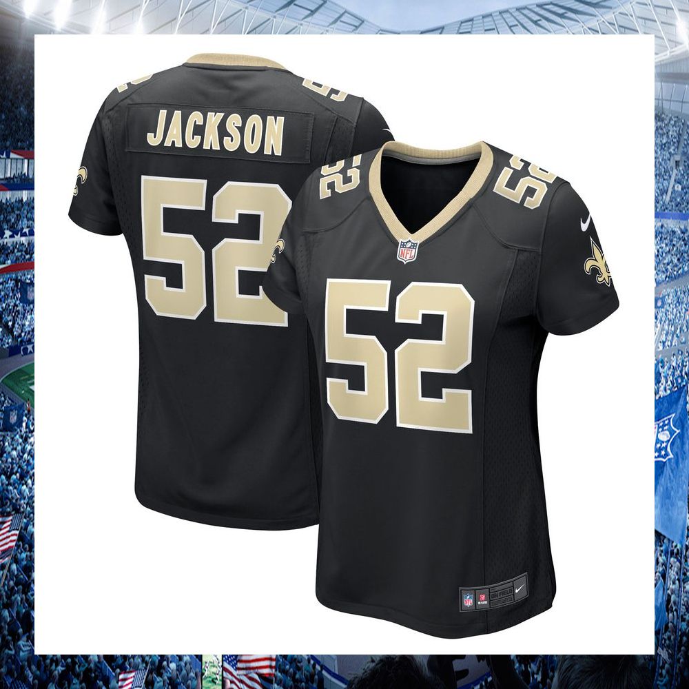 dmarco jackson new orleans saints nike womens black football jersey 1 499