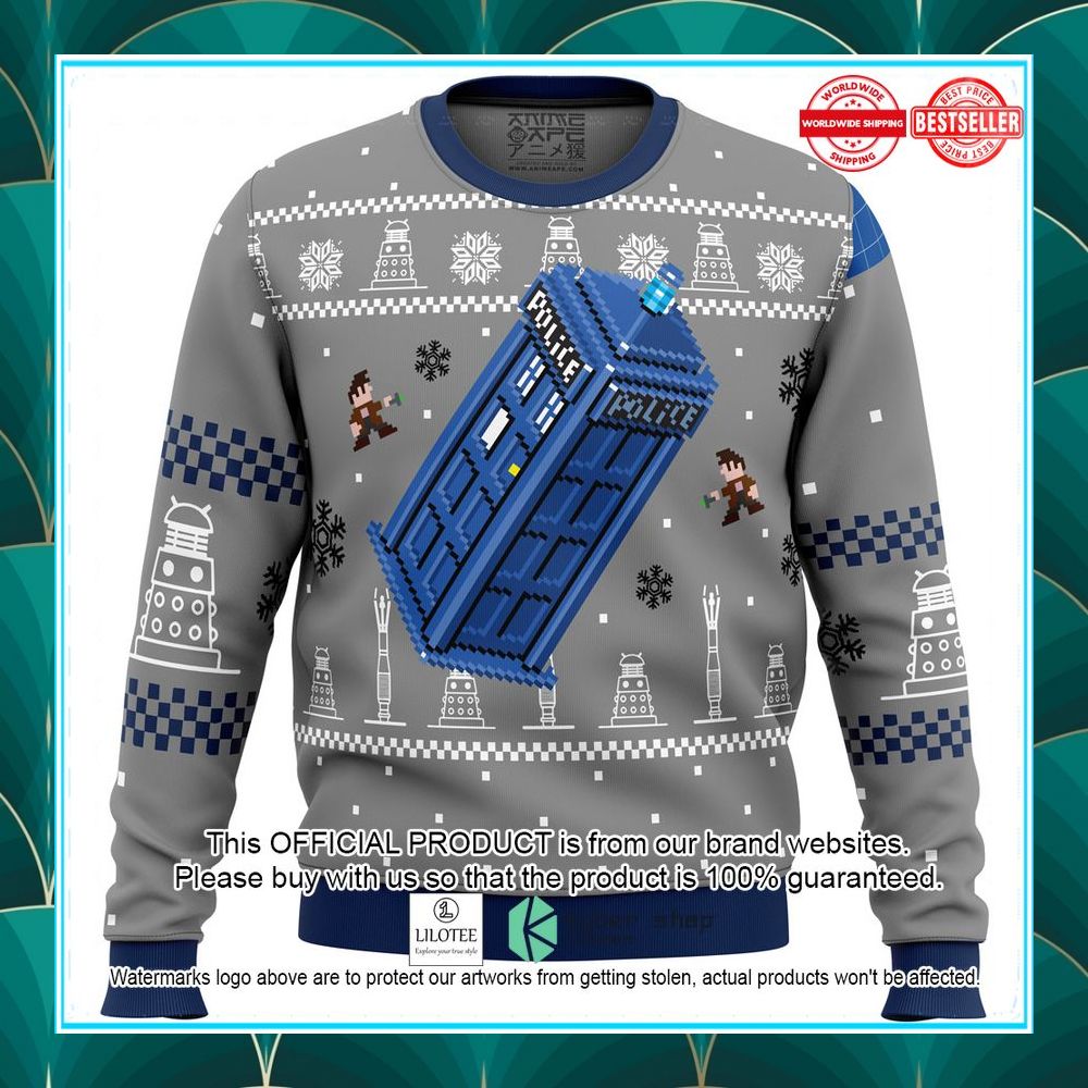 doctor who ugly christmas sweater 1 640