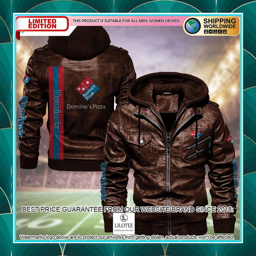 dominos pizza leather jacket 1 172