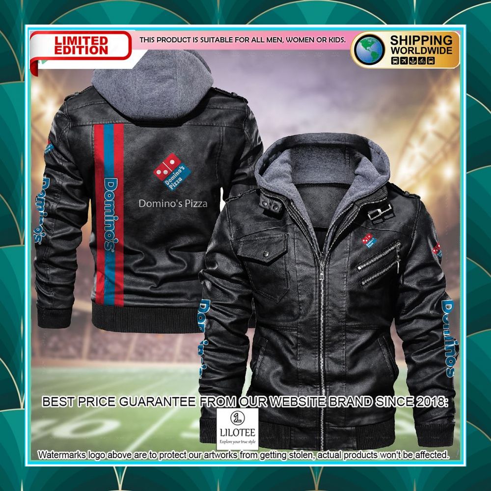 dominos pizza leather jacket 2 172