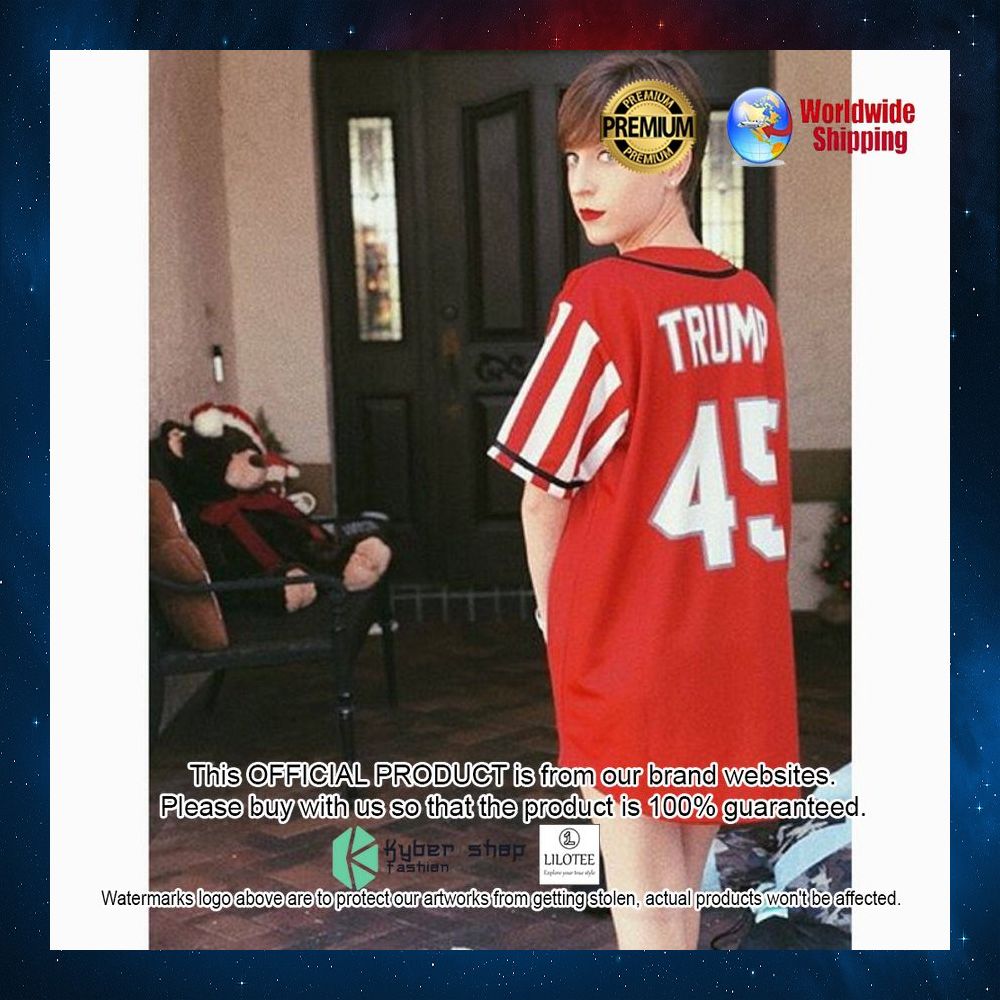 Donald Trump USA Statue of Liberty Flag Red Baseball Jersey - LIMITED EDITION 9 donald trump usa statue of liberty flag red baseball jersey 9 960