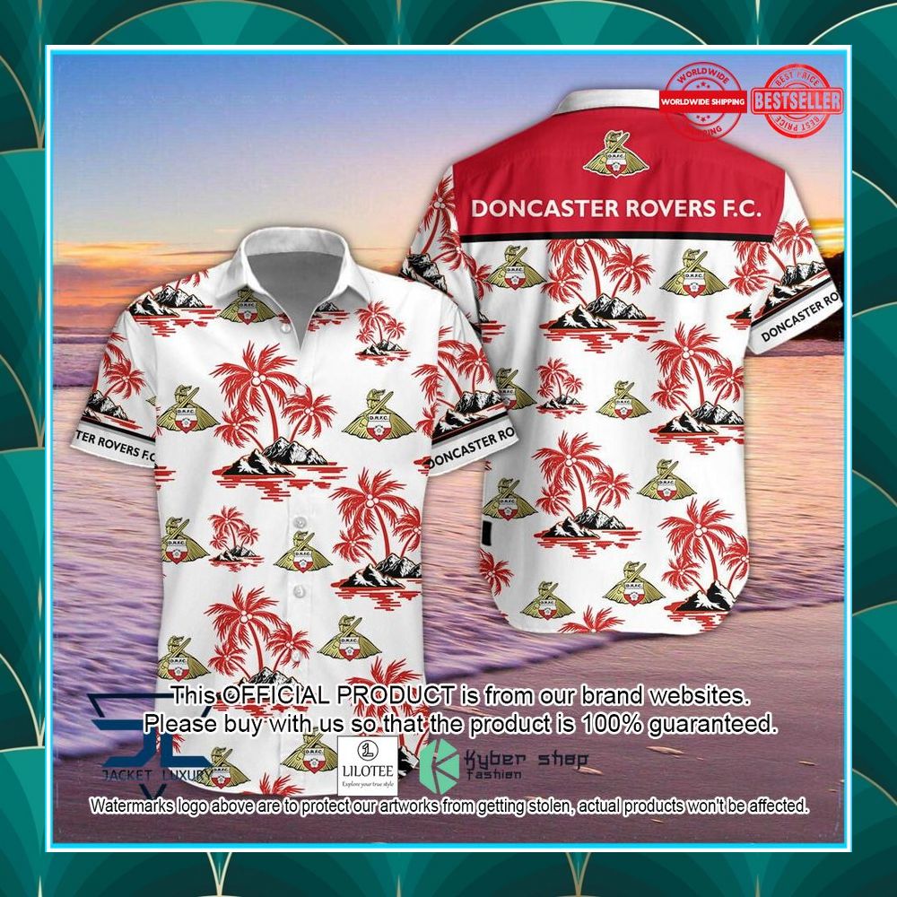 Doncaster Rovers Hawaiian Shirt Hawaiian Shirt, Short 3 doncaster rovers hawaiian shirt hawaiian shirt short 1 625