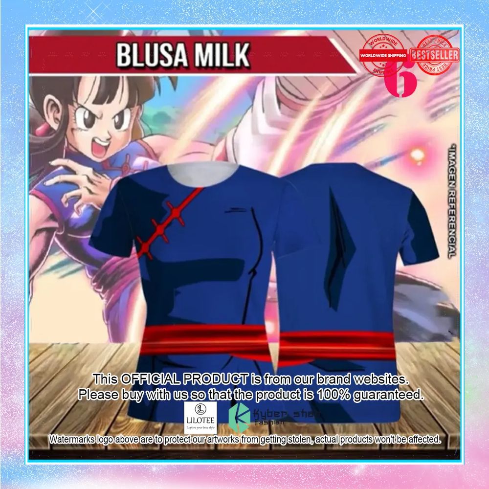 dragonball blusa milk t shirt 1 280
