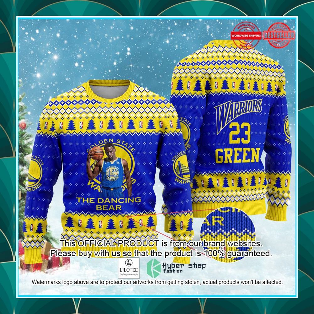 draymond green golden states warriors nba christmas sweater 1 711