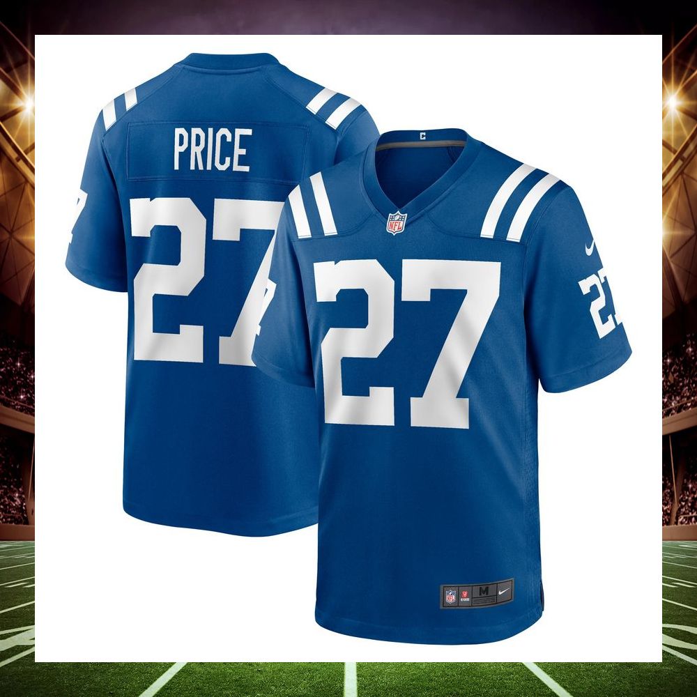 dvonte price indianapolis colts royal football jersey 1 902