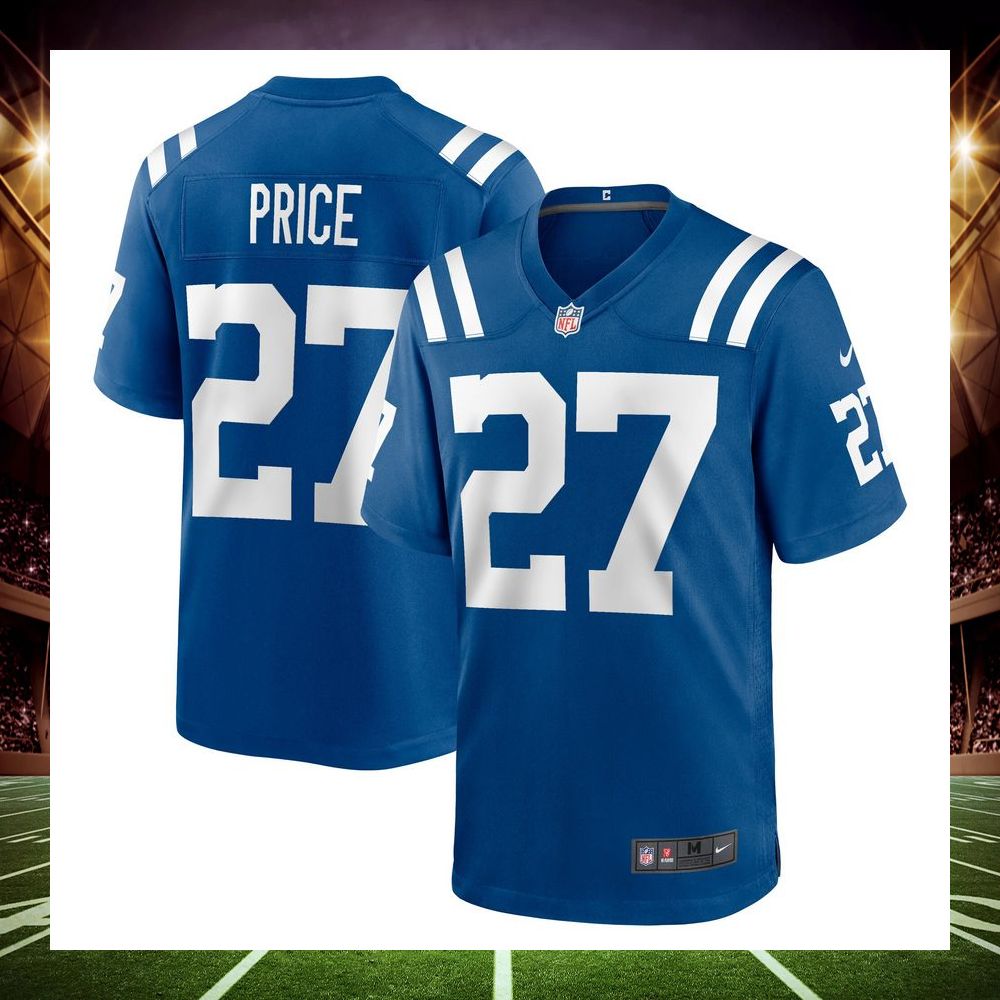 dvonte price indianapolis colts royal football jersey 4 597