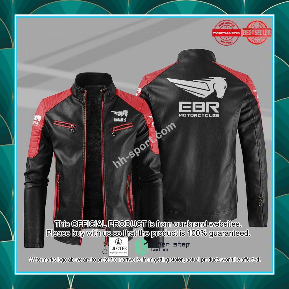ebr motorcycles motor leather jacket 6 739