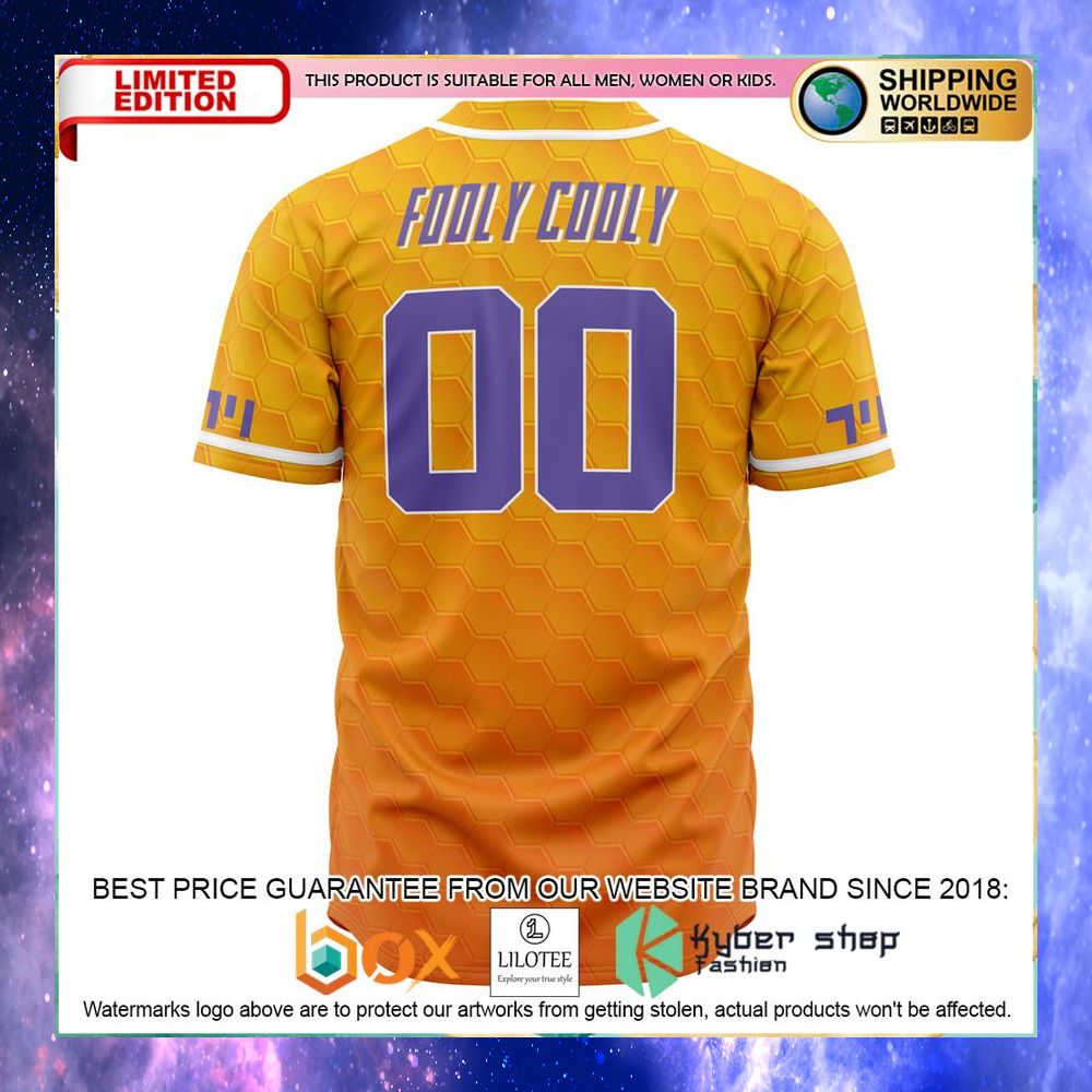 Electric FLCL Baseball Jersey - LIMITED EDITION 4 electric flcl baseball jersey 2 196