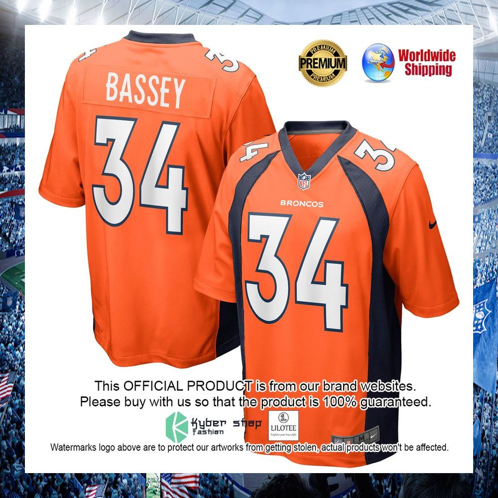 essang bassey denver broncos nike orange football jersey 1 489