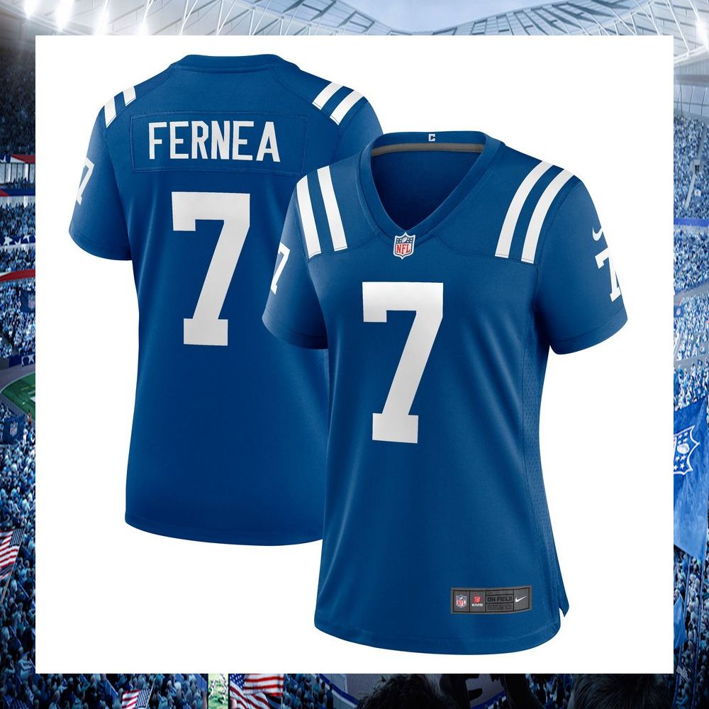 ethan fernea indianapolis colts nike womens royal football jersey 1 576