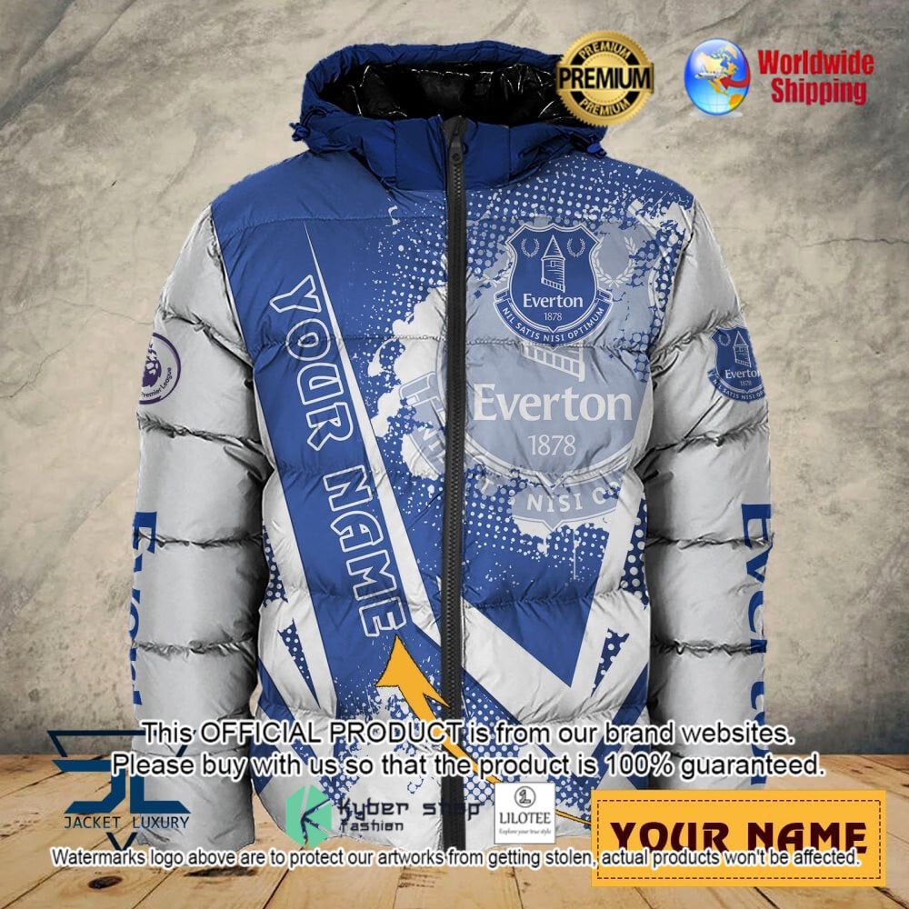 everton fc custom name 3d puffer down jacket bomber jacket 1 333