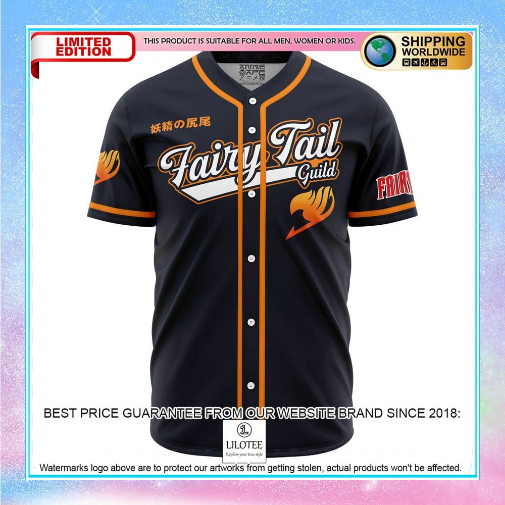 fairy tail guild fairy tail baseball jersey 1 542