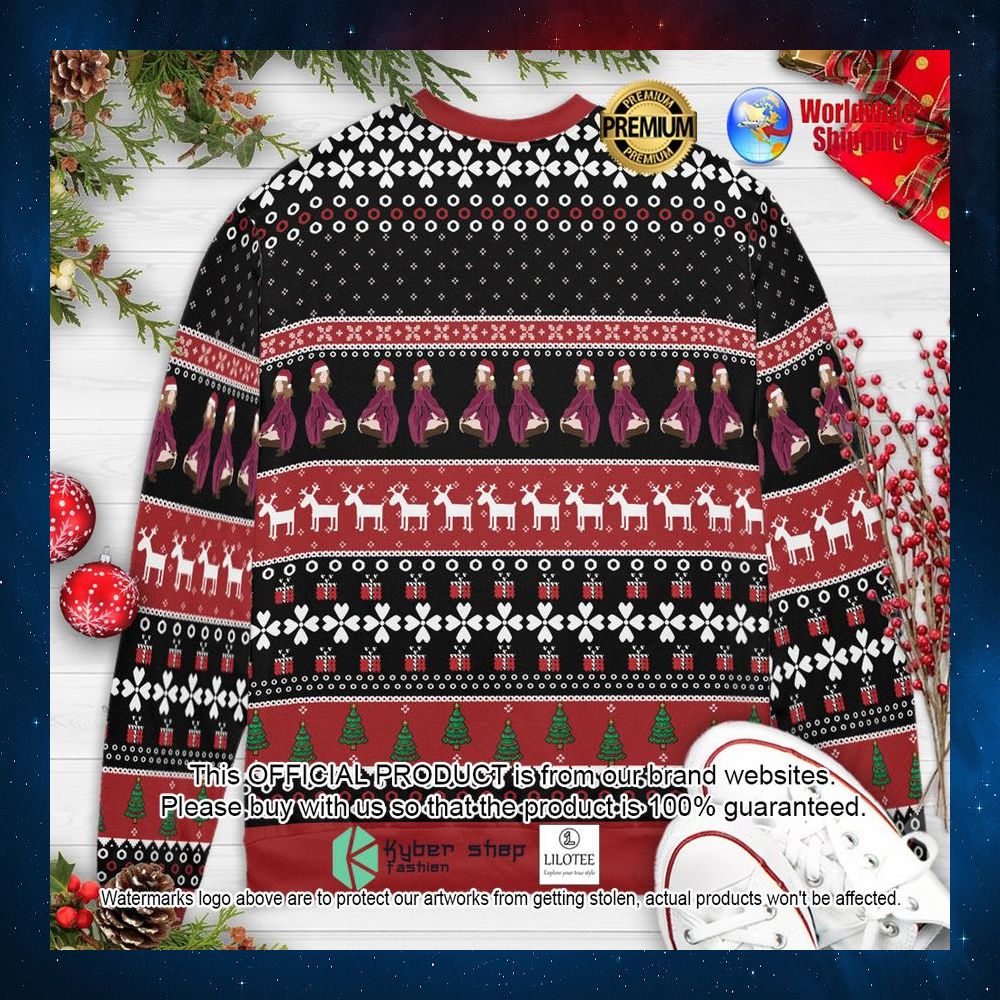 falalalala may your christmas be a little bit alexis alexis rose schitts creek christmas sweater 2 946