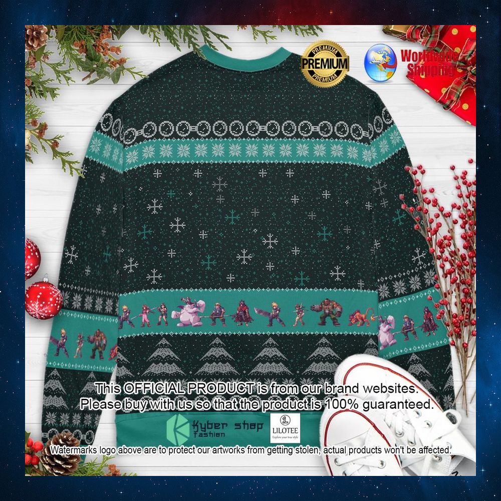 final fantasy vii christmas sweater 2 538