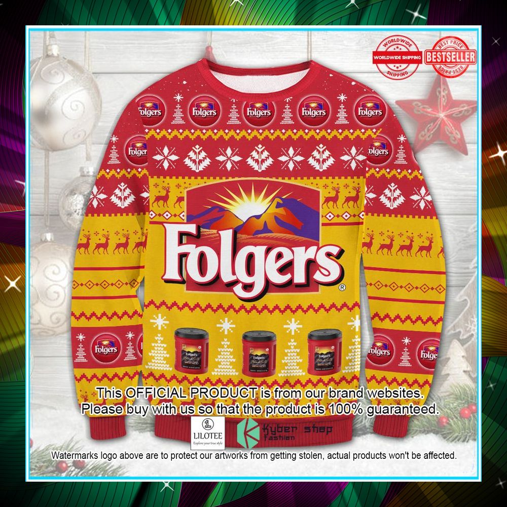 folgers ugly christmas sweater 1 677