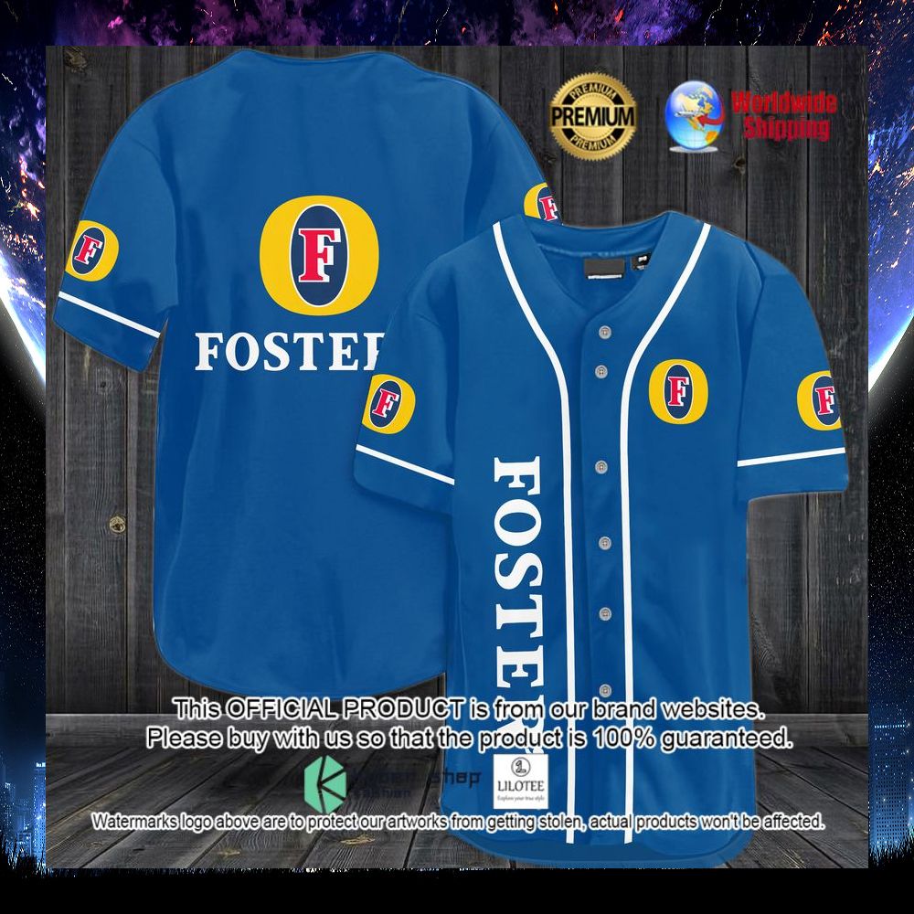 fosters beer baseball jersey 1 587