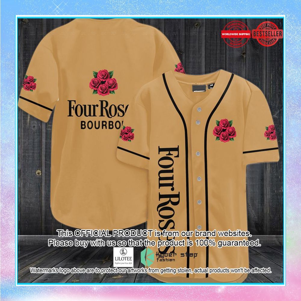 four roses baseball jersey 1 212