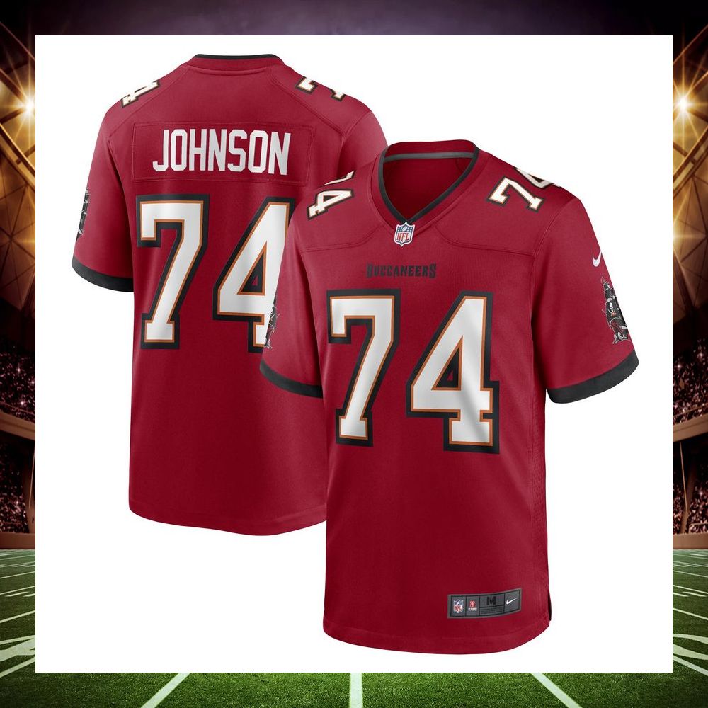 fred johnson tampa bay buccaneers red football jersey 1 414