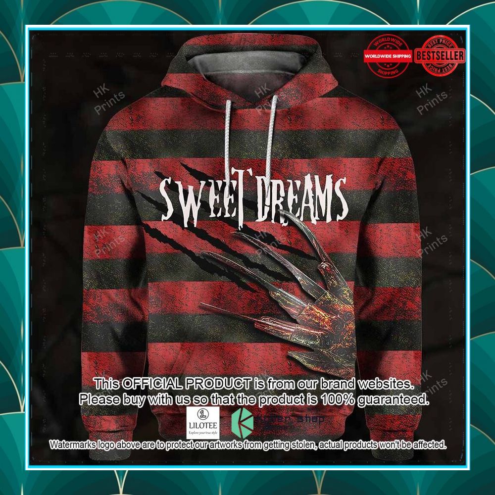 freddy krueger sweet dreams hoodie pants 2 182