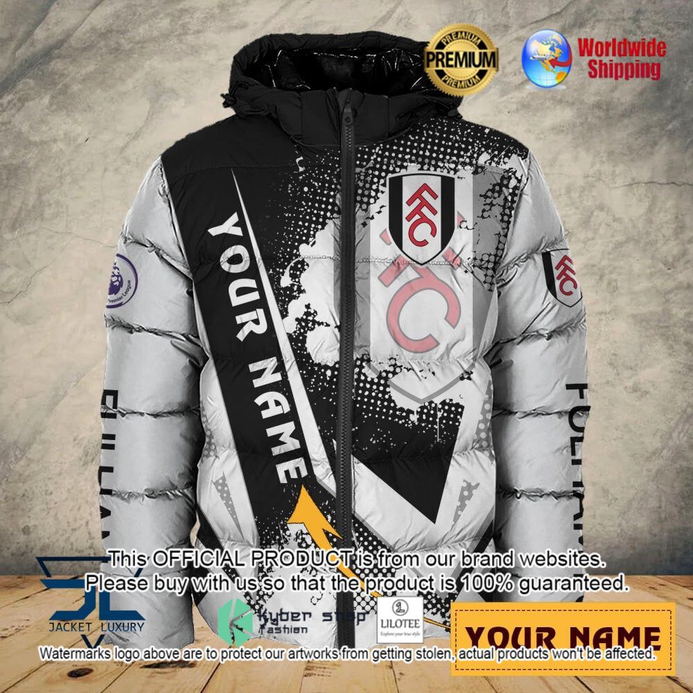 fulham custom name 3d puffer down jacket bomber jacket 1 186
