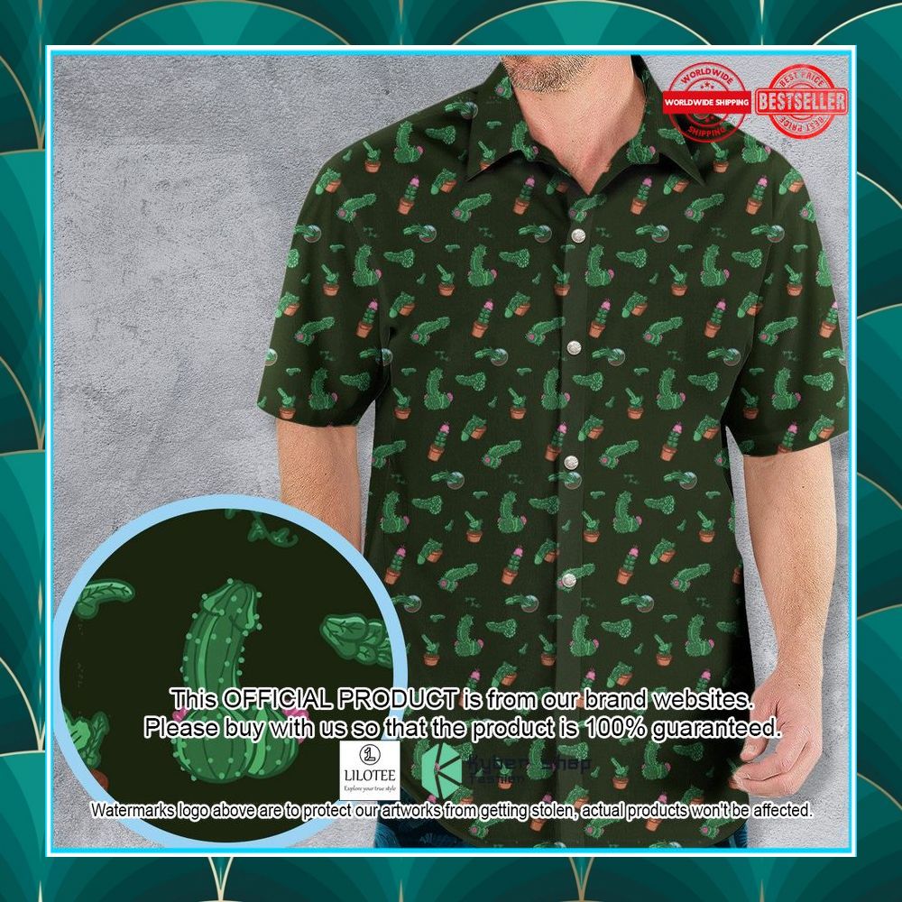 Funny Plants Pattern Hawaiian Shirt - LIMITED EDITION 4 funny plants pattern hawaiian shirt 1 963