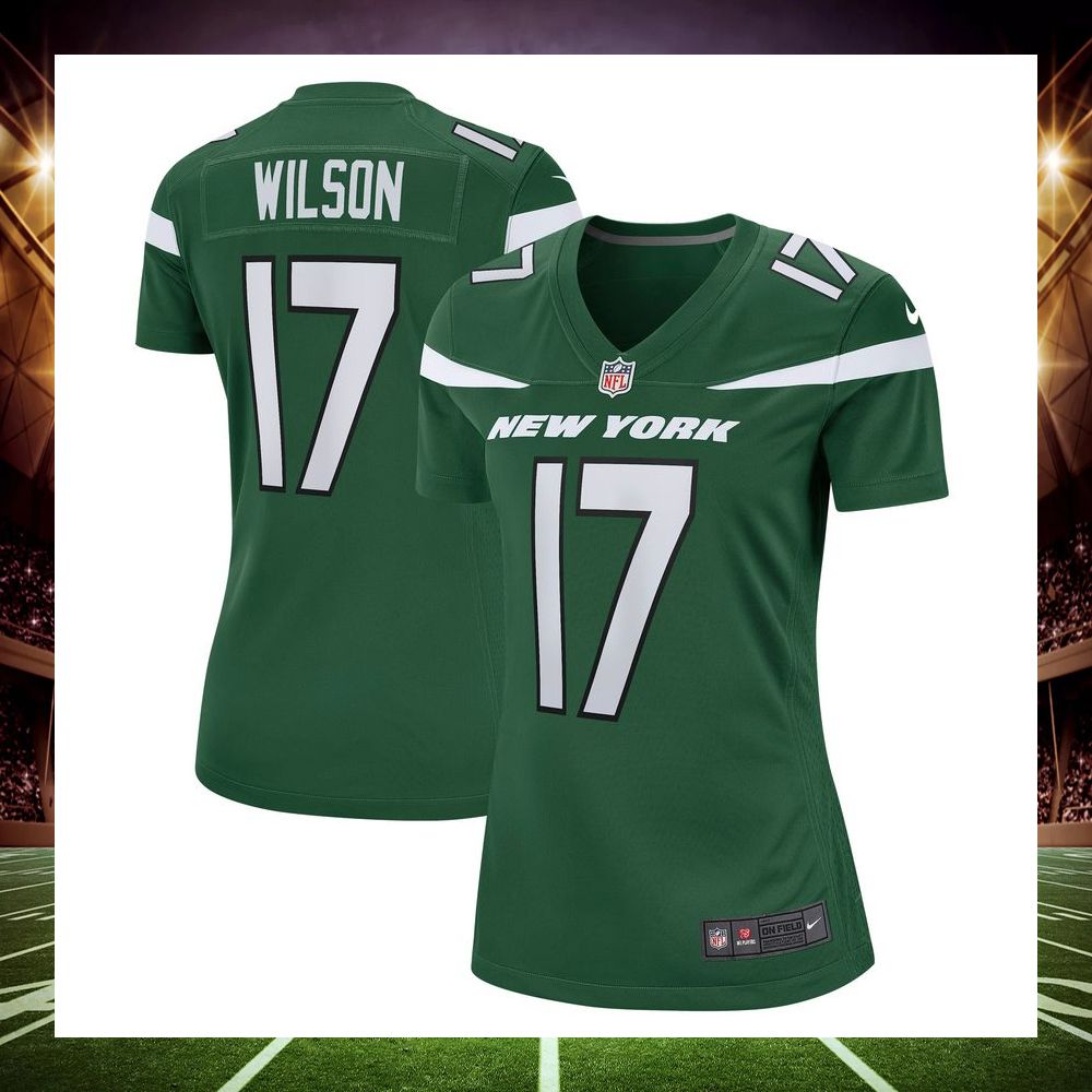 garrett wilson new york jets gotham green football jersey 1 990