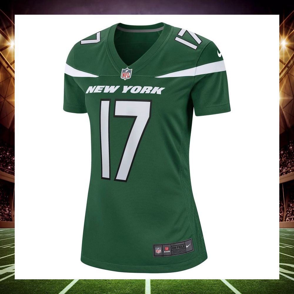 garrett wilson new york jets gotham green football jersey 2 307