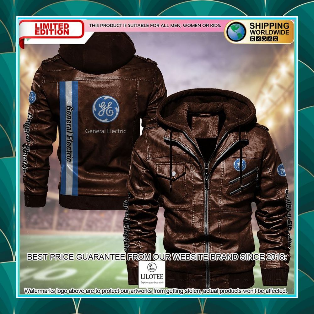 general electric leather jacket 1 376