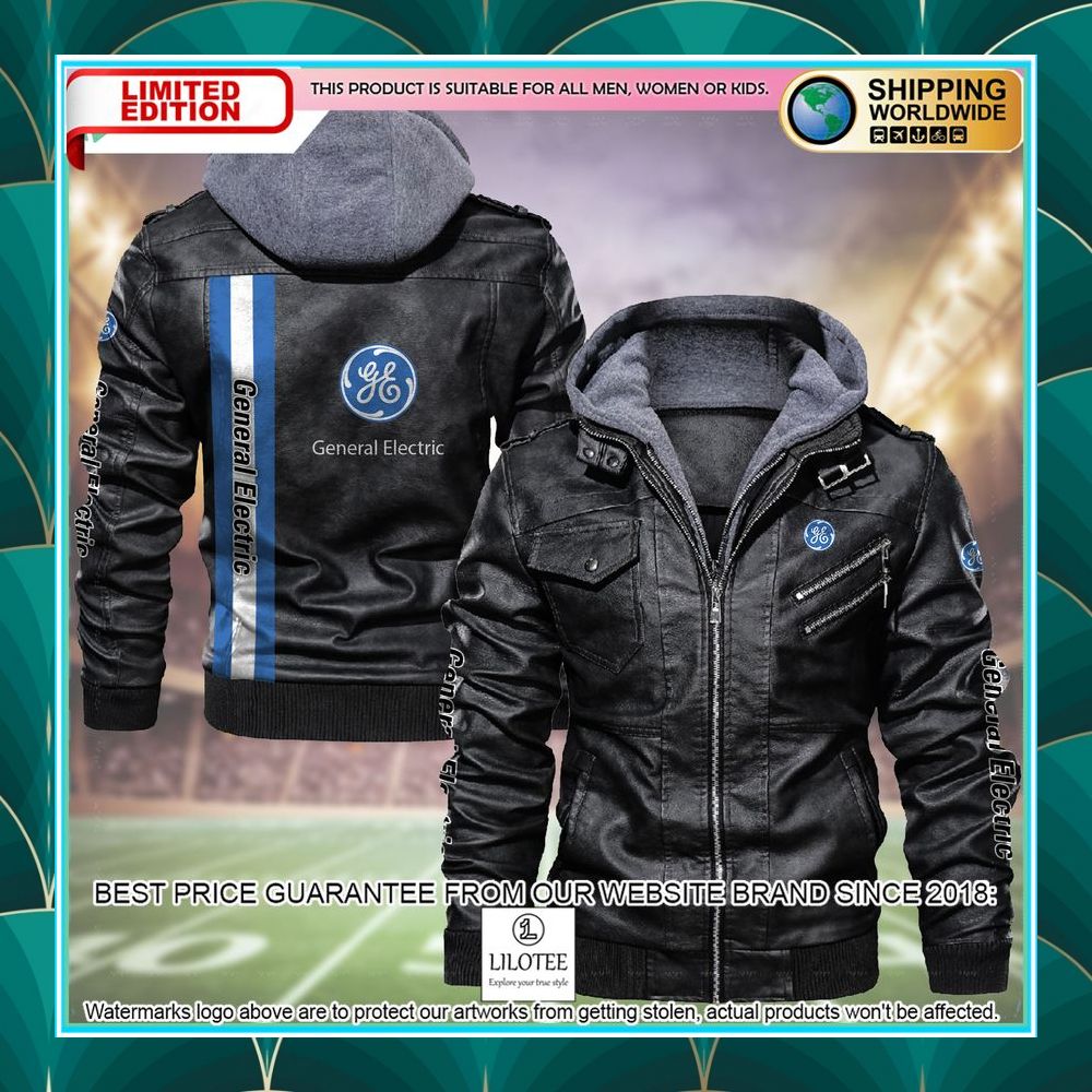 general electric leather jacket 2 832