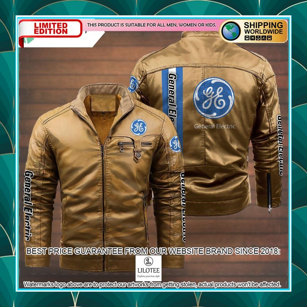 general electric leather jacket 3 772