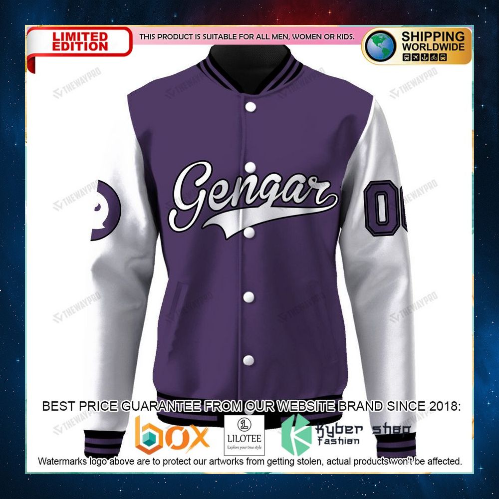 gengar pokeball personalized baseball jacket 2 722