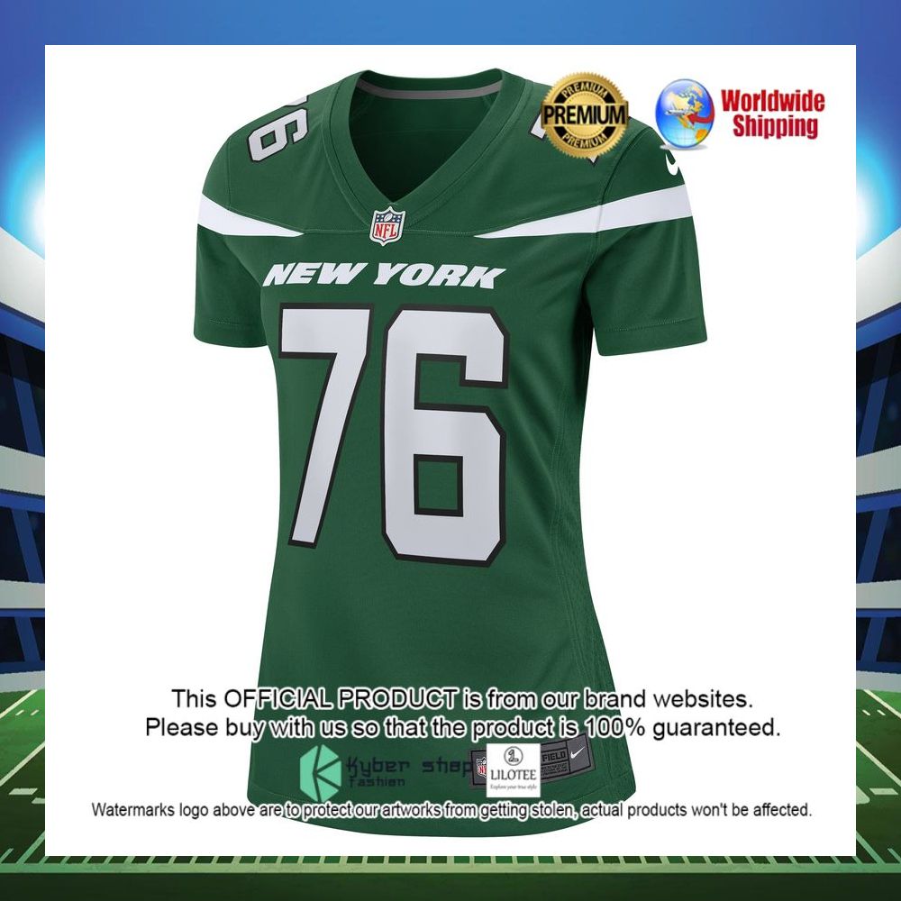 george fant new york jets nike womens game gotham green football jersey 2 329