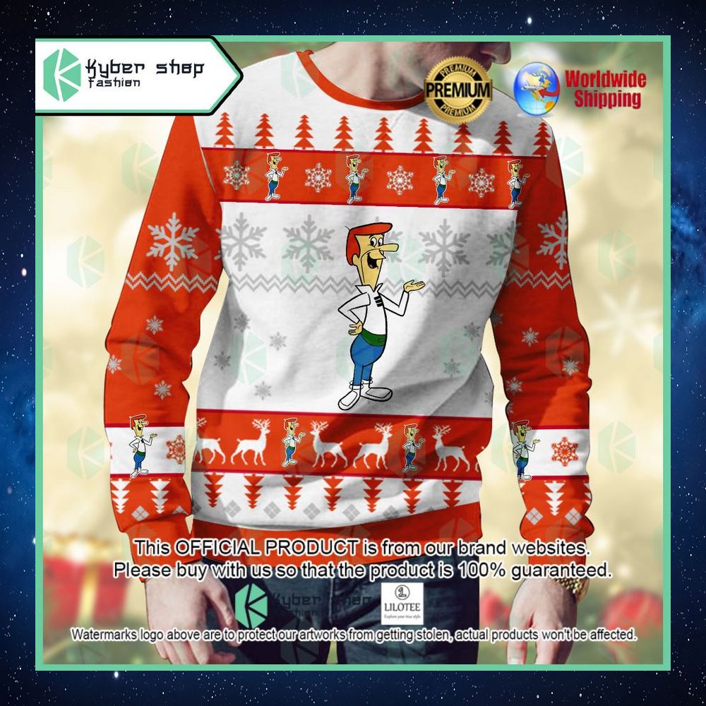 george jetson the jetsons christmas sweater 1 381