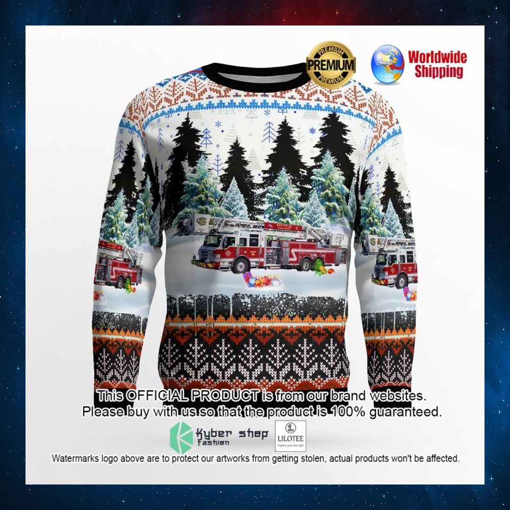 georgia cobb county fire emergency services sweater 2 833