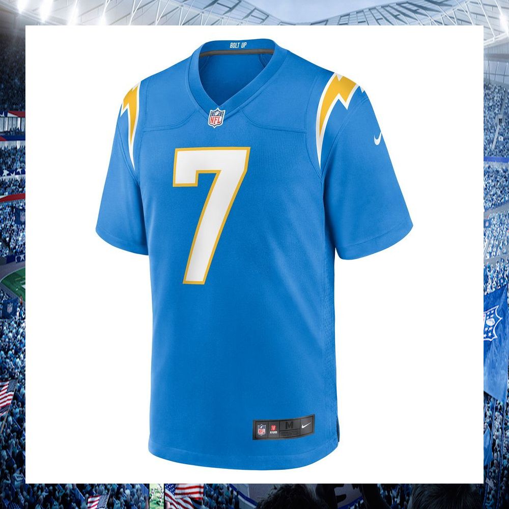 gerald everett los angeles chargers nike powder blue football jersey 2 811