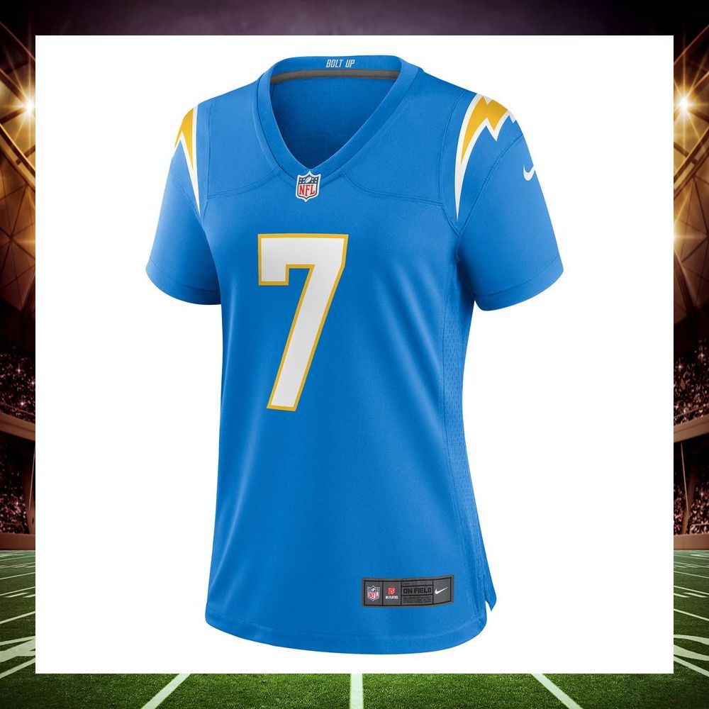 gerald everett los angeles chargers powder blue football jersey 2 625