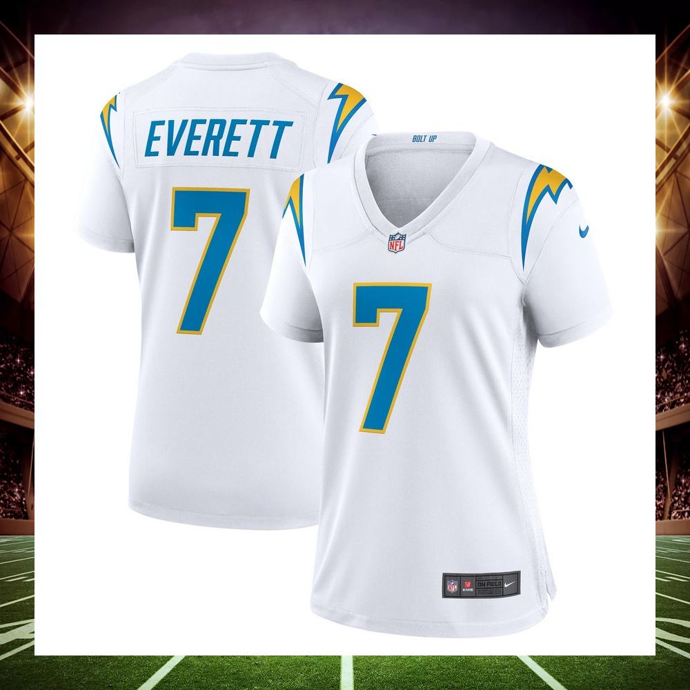 gerald everett los angeles chargers white football jersey 1 471