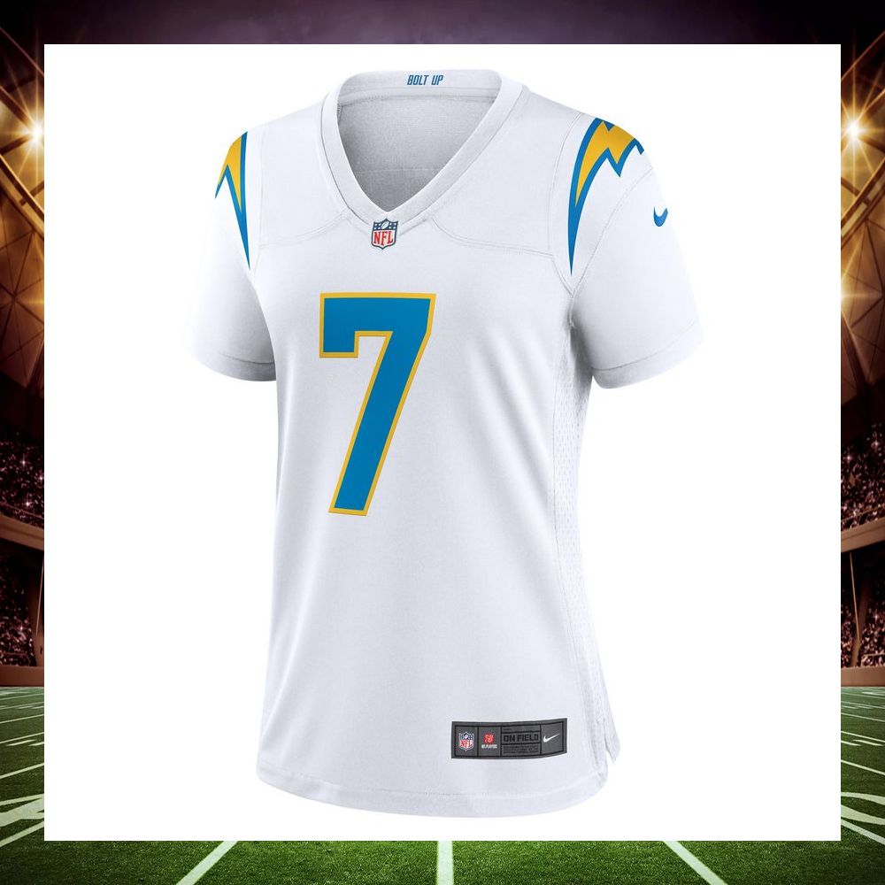 gerald everett los angeles chargers white football jersey 2 62