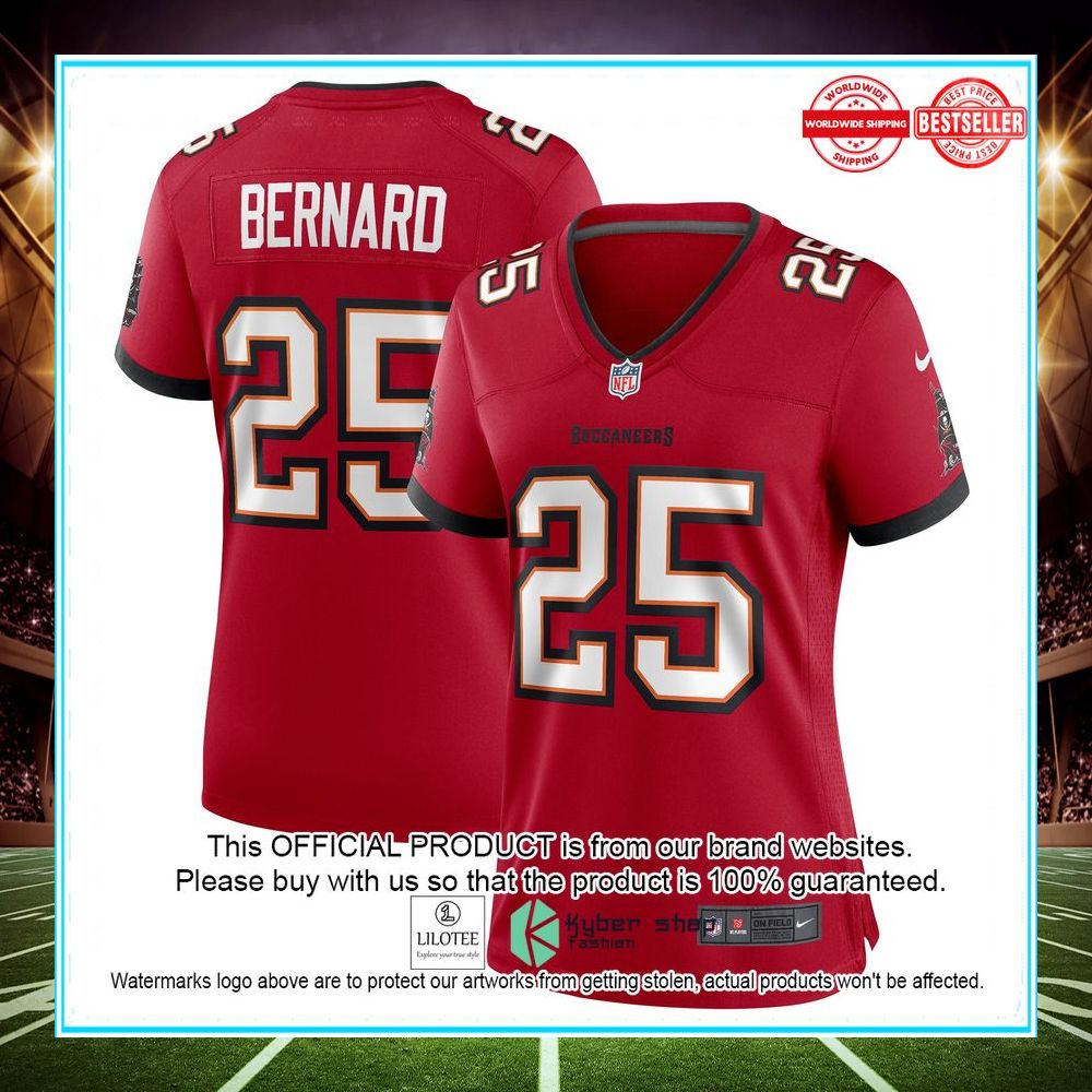 giovani bernard tampa bay buccaneers red football jersey 1 770