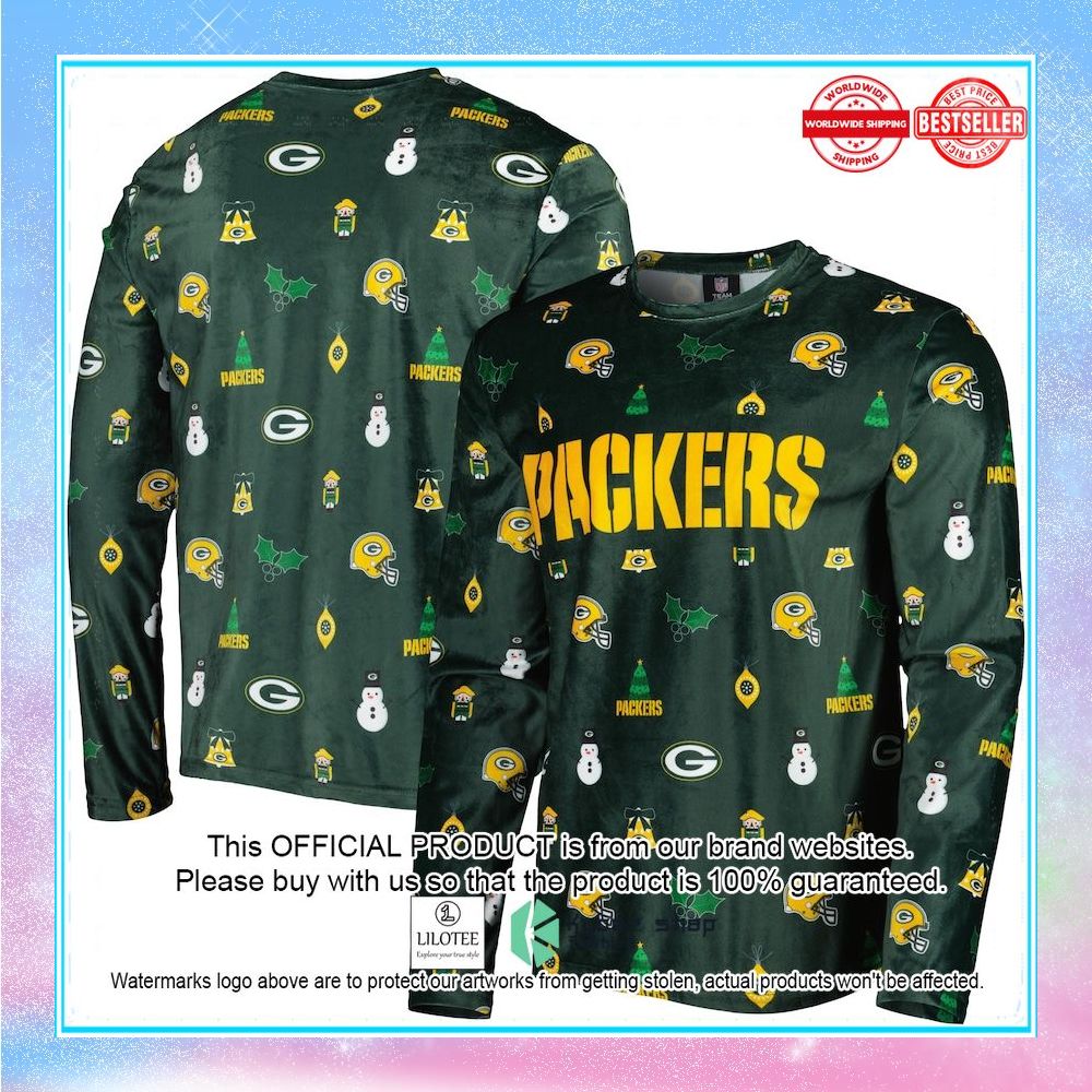 green bay packers foco green sweater 1 160