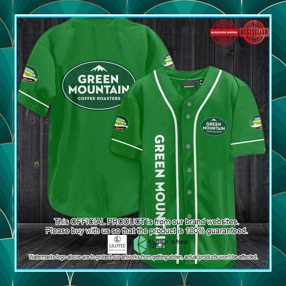 green mountain coffee baseball jersey 1 119