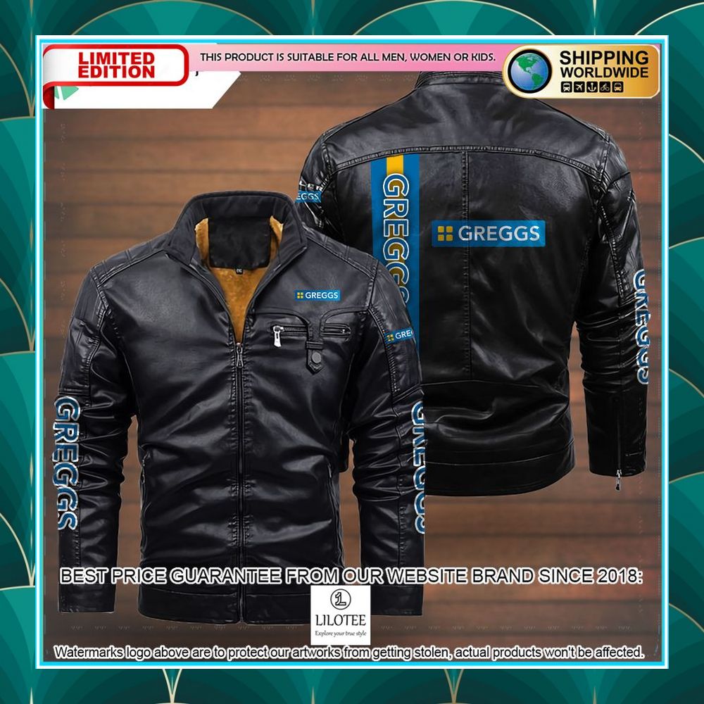 greggs leather jacket 4 945